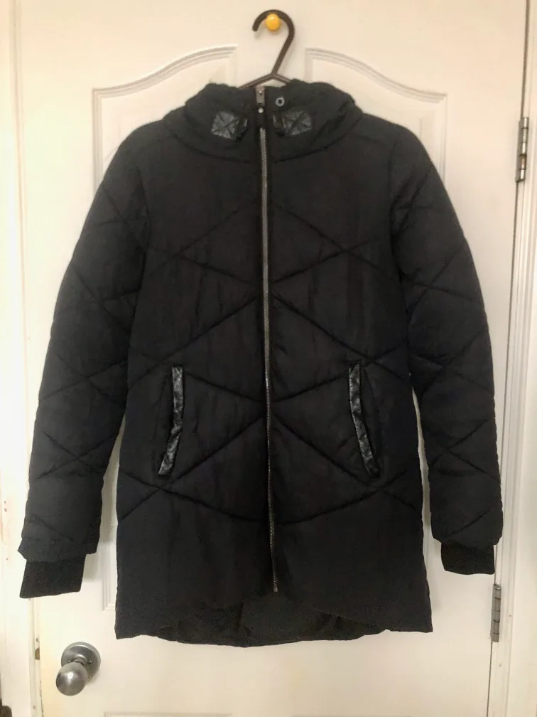 Black Puffer Jacket  #freecycle image indicator(3)