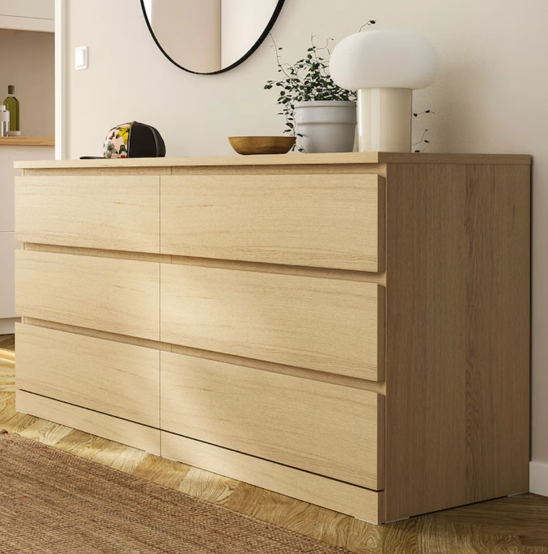 Ikea MALM 6-Drawer Dresser - photo 3