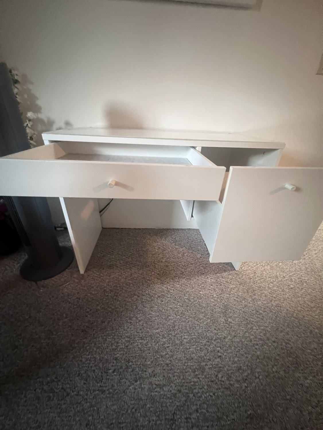 White Desk (office desk/ dresser drawe) - photo 2