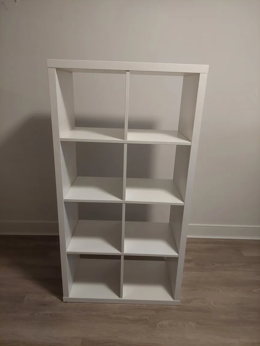 Kallax White Shelf Double [IKEA] thumbnail