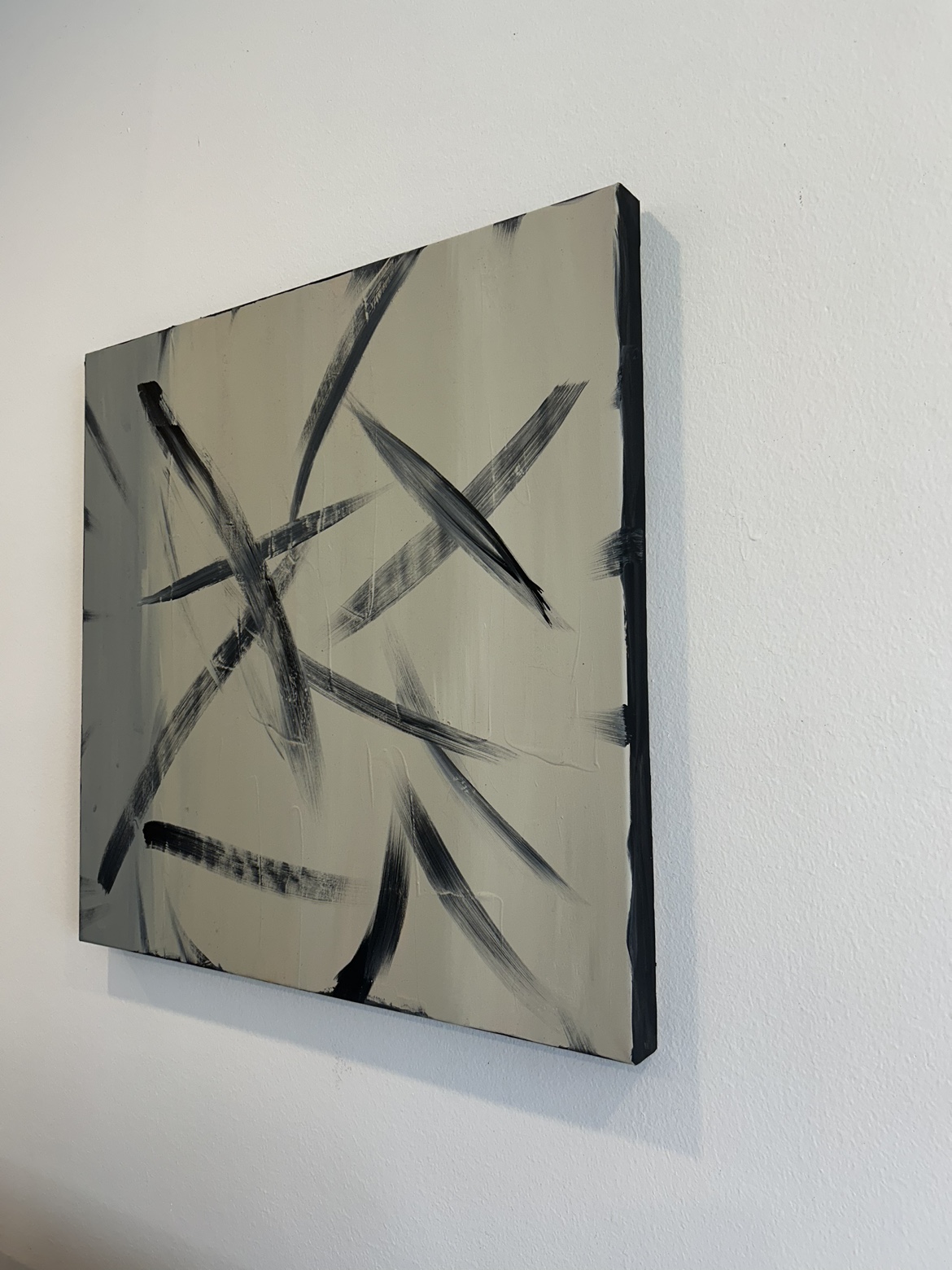 Abstract Painting Bamboo Inspired - photo 3