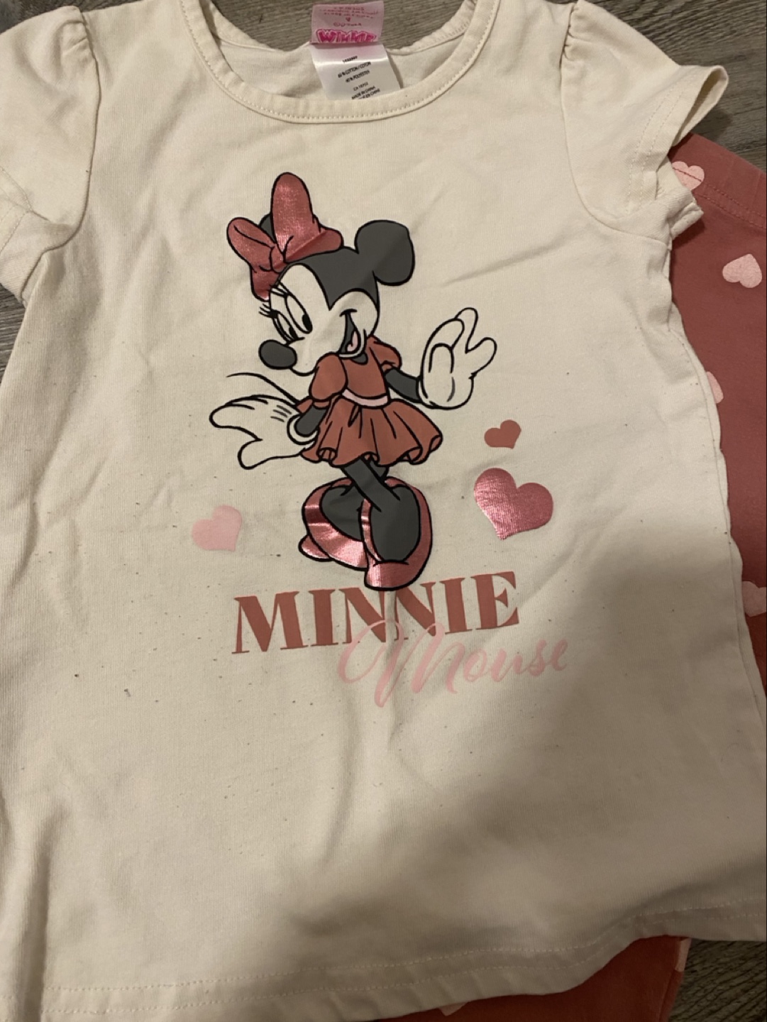 Minnie Mouse Shirt and Leggings Set - photo 3
