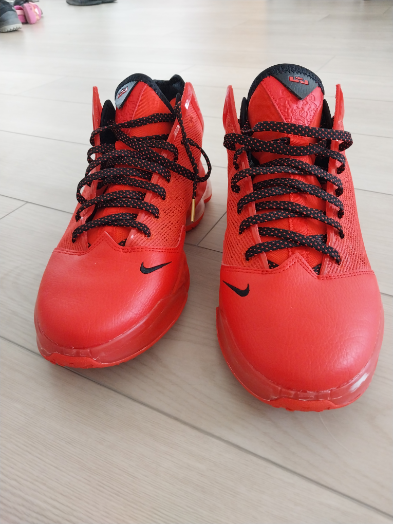 NEW AUTHENTIC NIKE LEBRON XIX LOW "LIGHT CRIMSON" MEN'S US  12 - photo 3