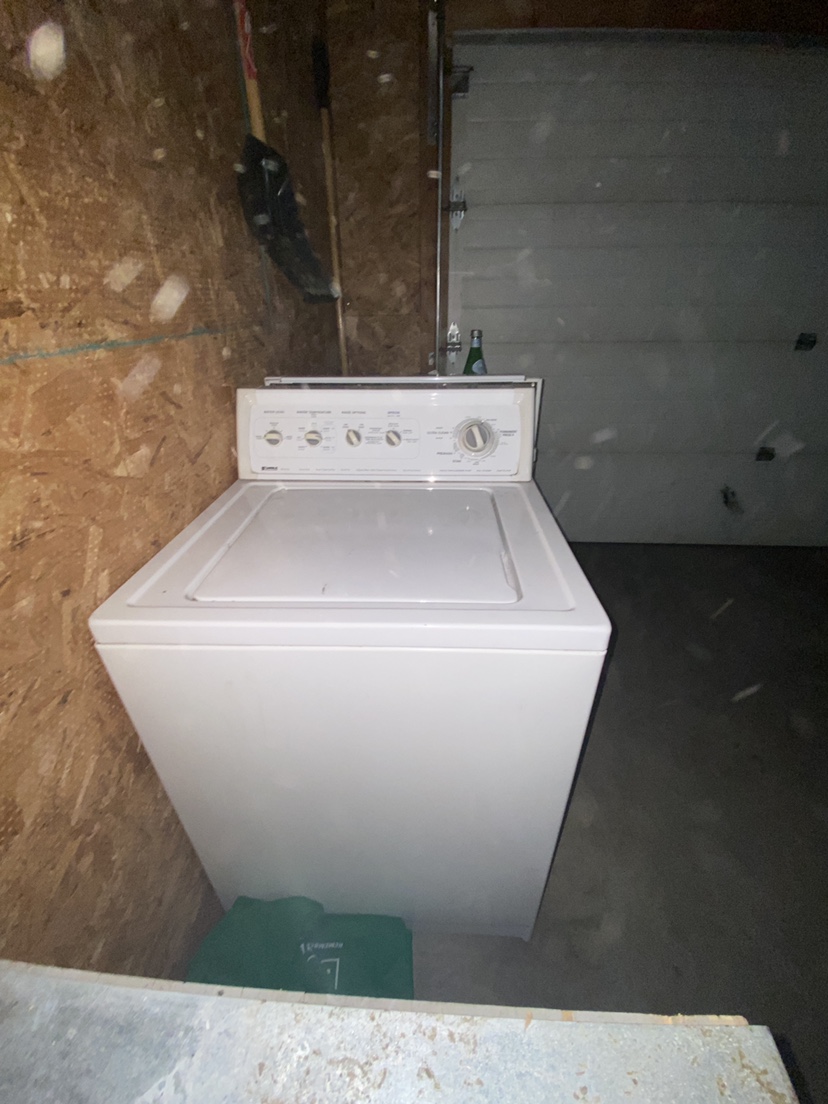 White Washer and Dryer Set - photo 2