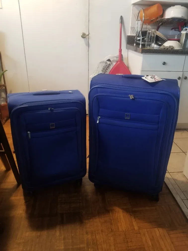 Delsey 2-Piece Blue Luggage Set thumbnail