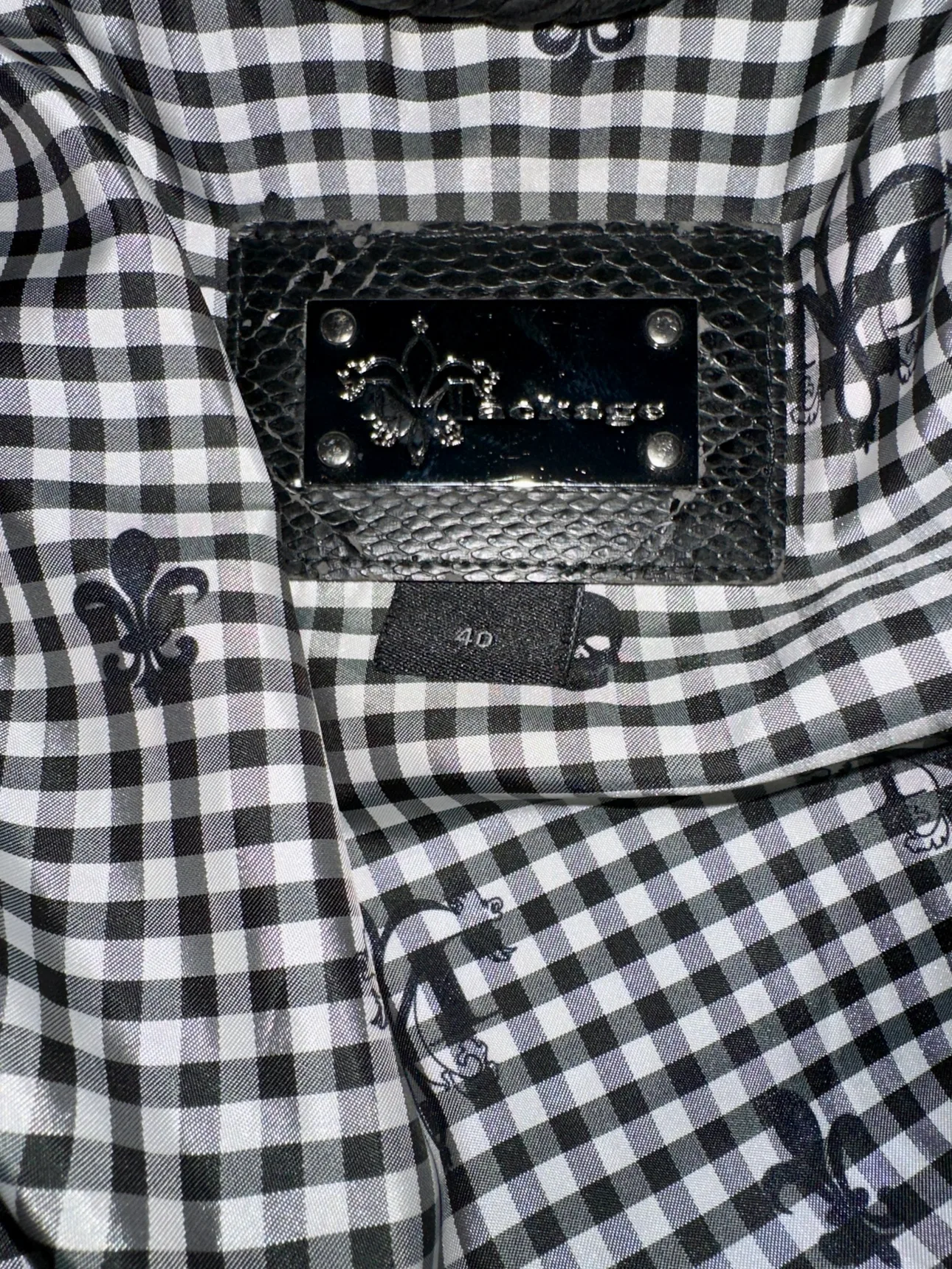 Mackage Men's Lambskin Leather Jacket -Size 40 image indicator(3)