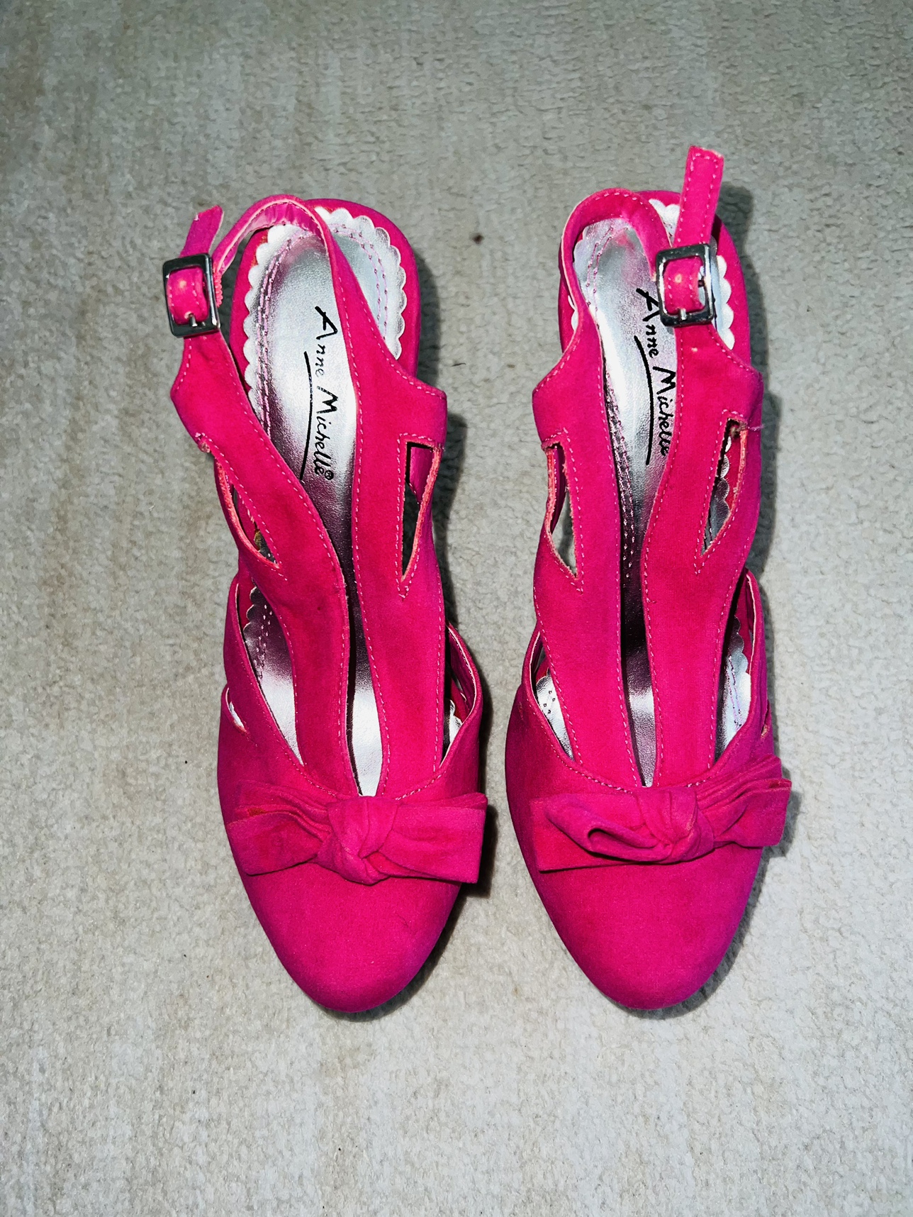 Pink Anne Michelle Heels - photo 3