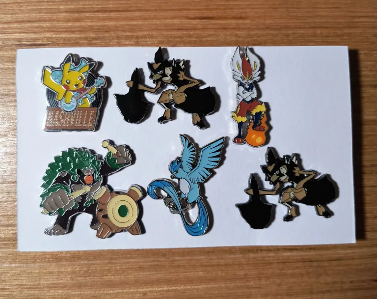 Pokemon Official Pins - B thumbnail