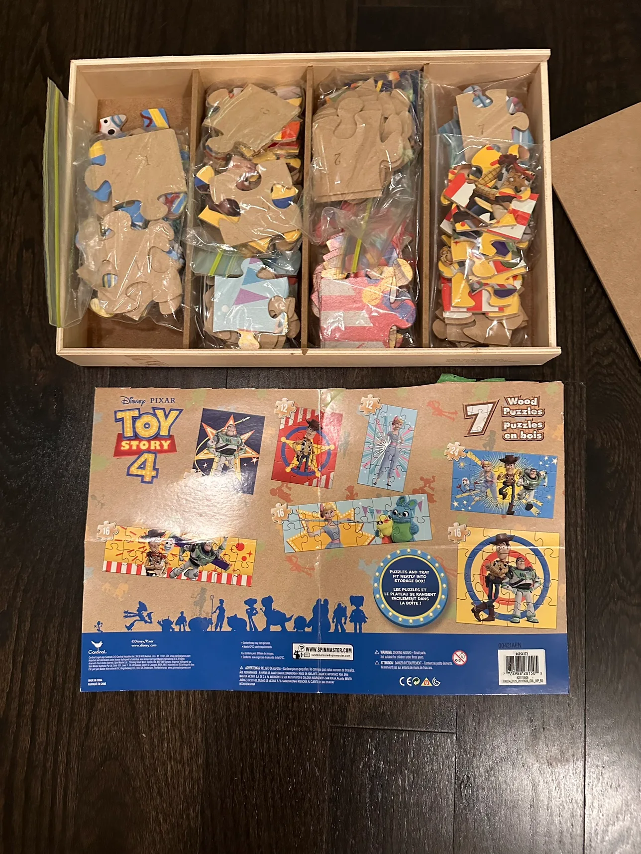 Toy Story 4 - 7 different Wooden Puzzles thumbnail