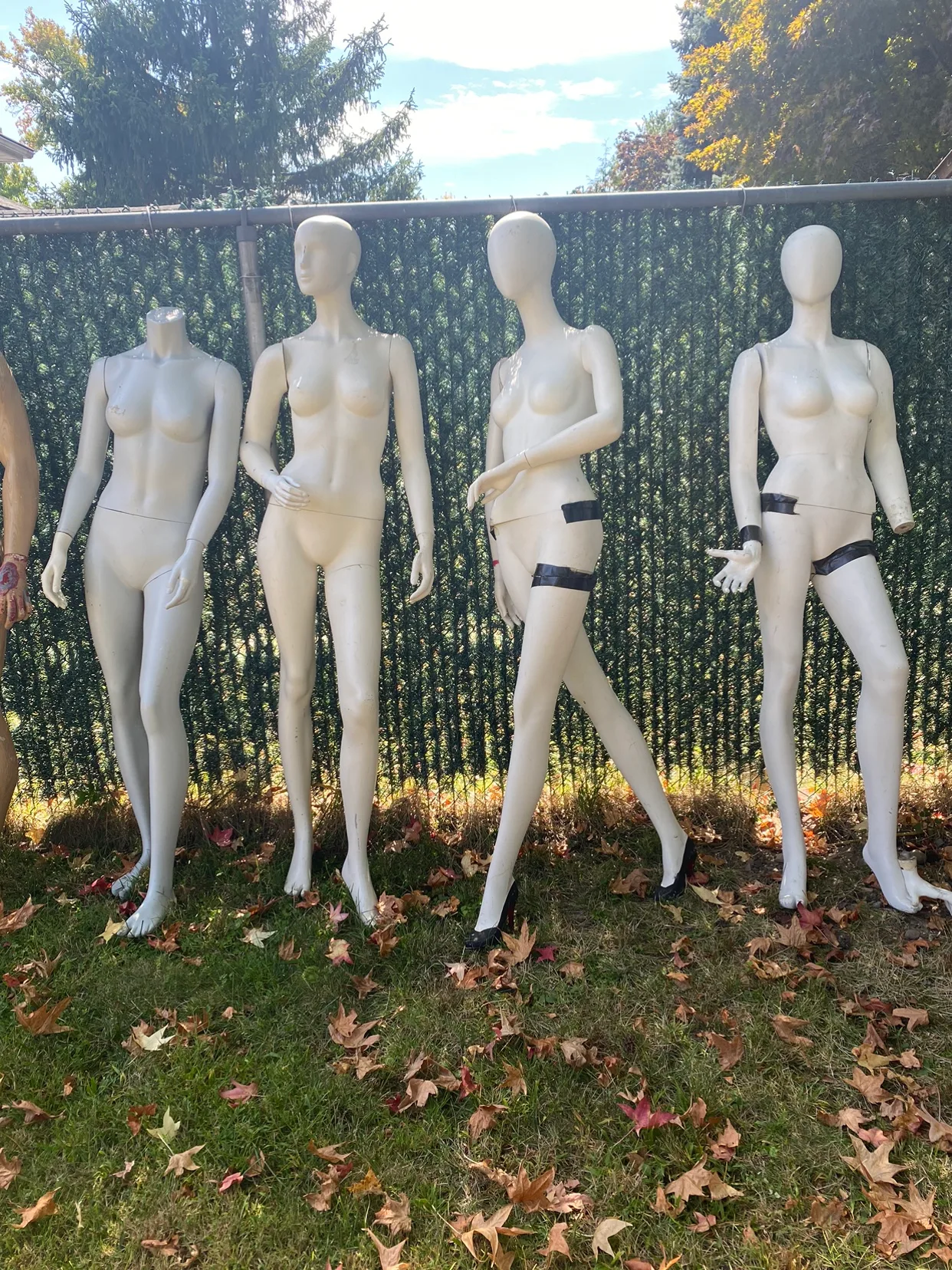 Mannequin  display body forms Halloween Props decoration image indicator(3)