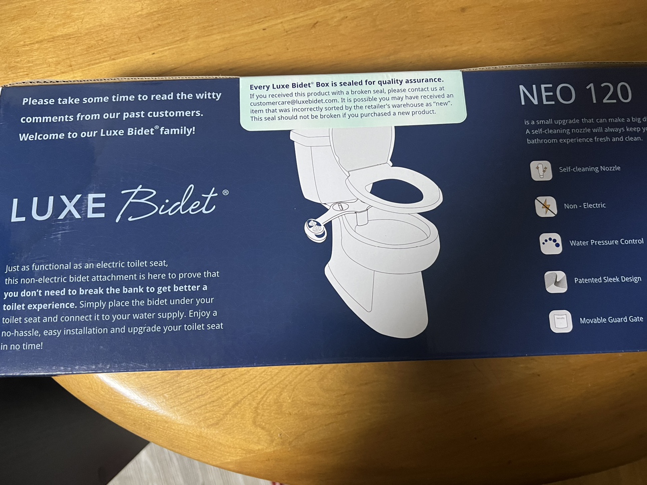 LUXE Bidet NEO 120🧡 - photo 3
