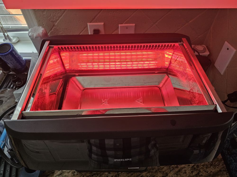 Phillips portable indoor infrared smokeless grill