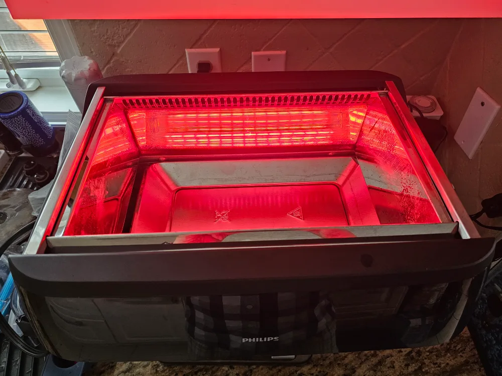 Phillips portable indoor infrared smokeless grill thumbnail