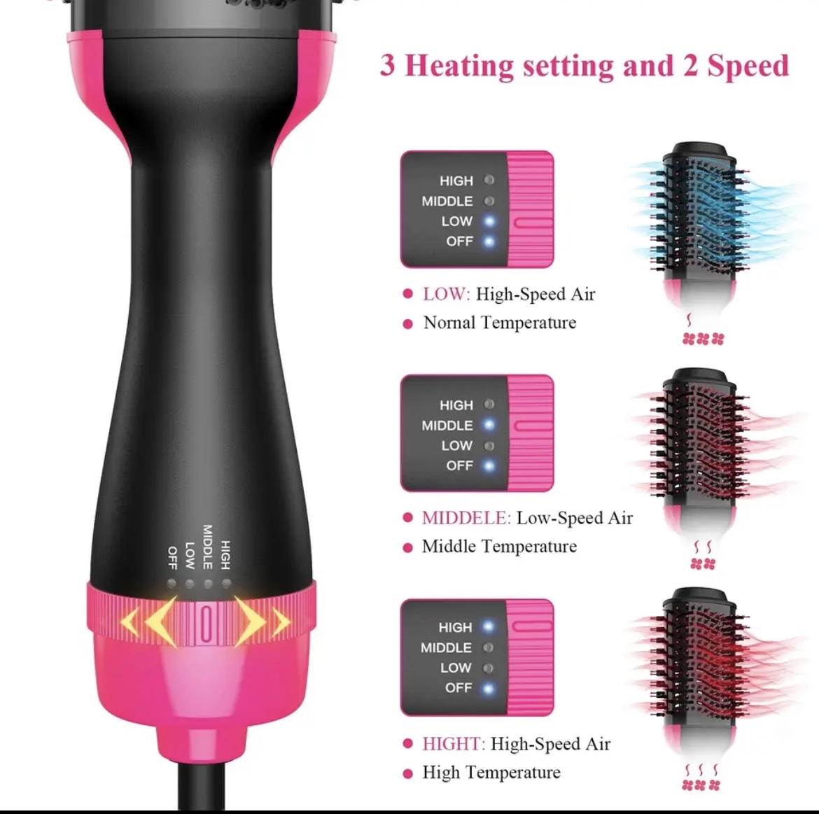 hair dryer comb new - photo 5