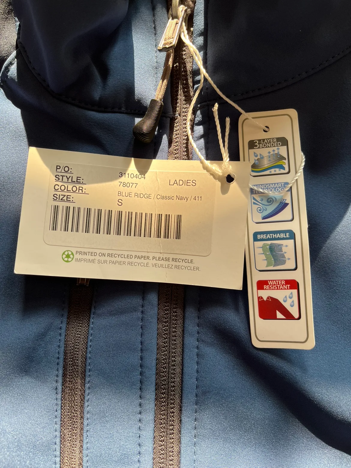 (NEW) North End Ladies Softshell Jacket (Size S) image indicator(2)