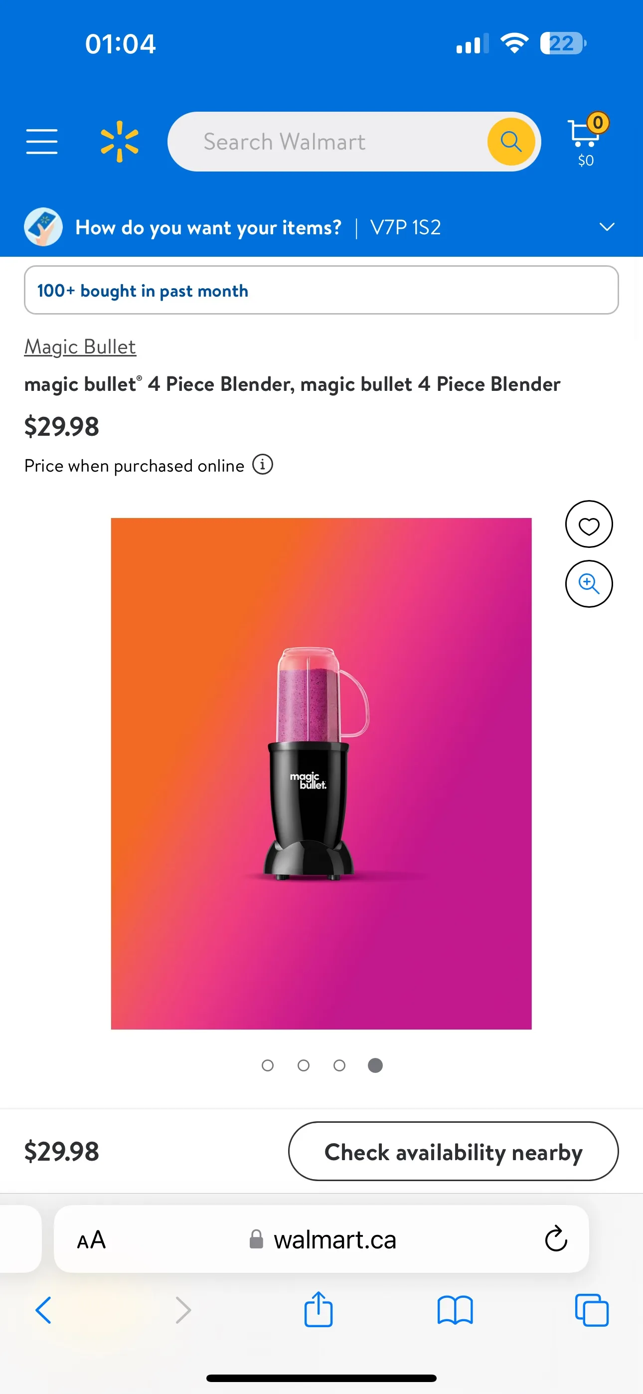 Magic Bullet Blender image indicator(2)