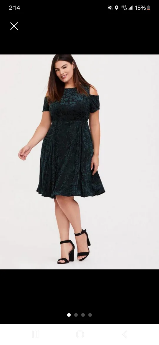 torrid green dress size 12 ans torrid size 0 thumbnail
