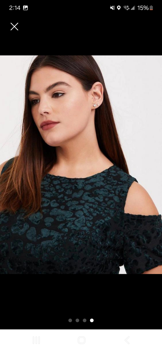 torrid green dress size 12 ans torrid size 0 - photo 4