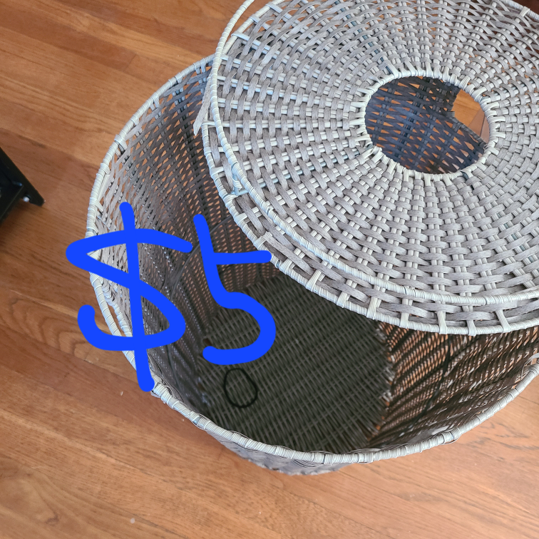 Wicker Laundry Basket
