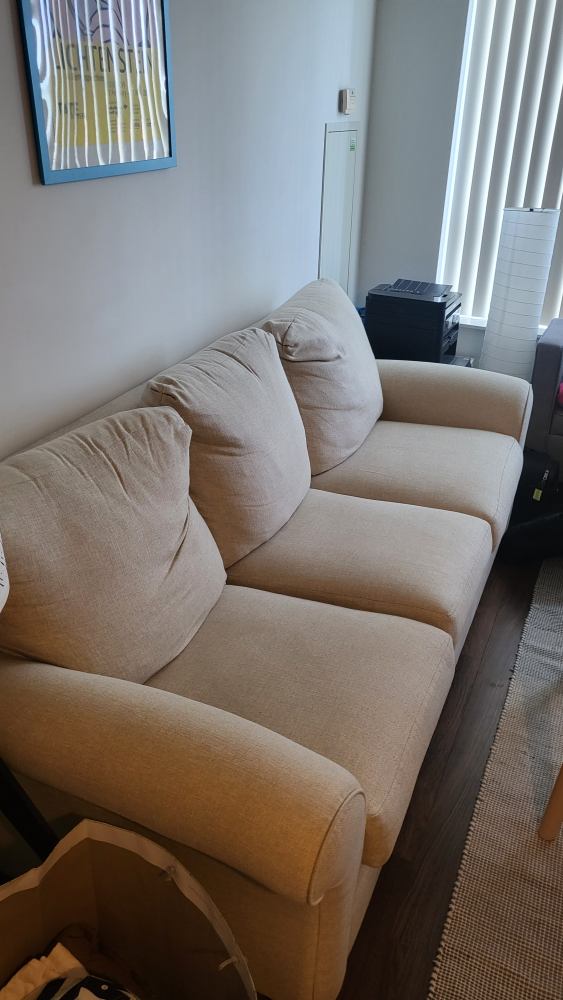 La-Z-Boy Beige Fabric Sofa - photo 2