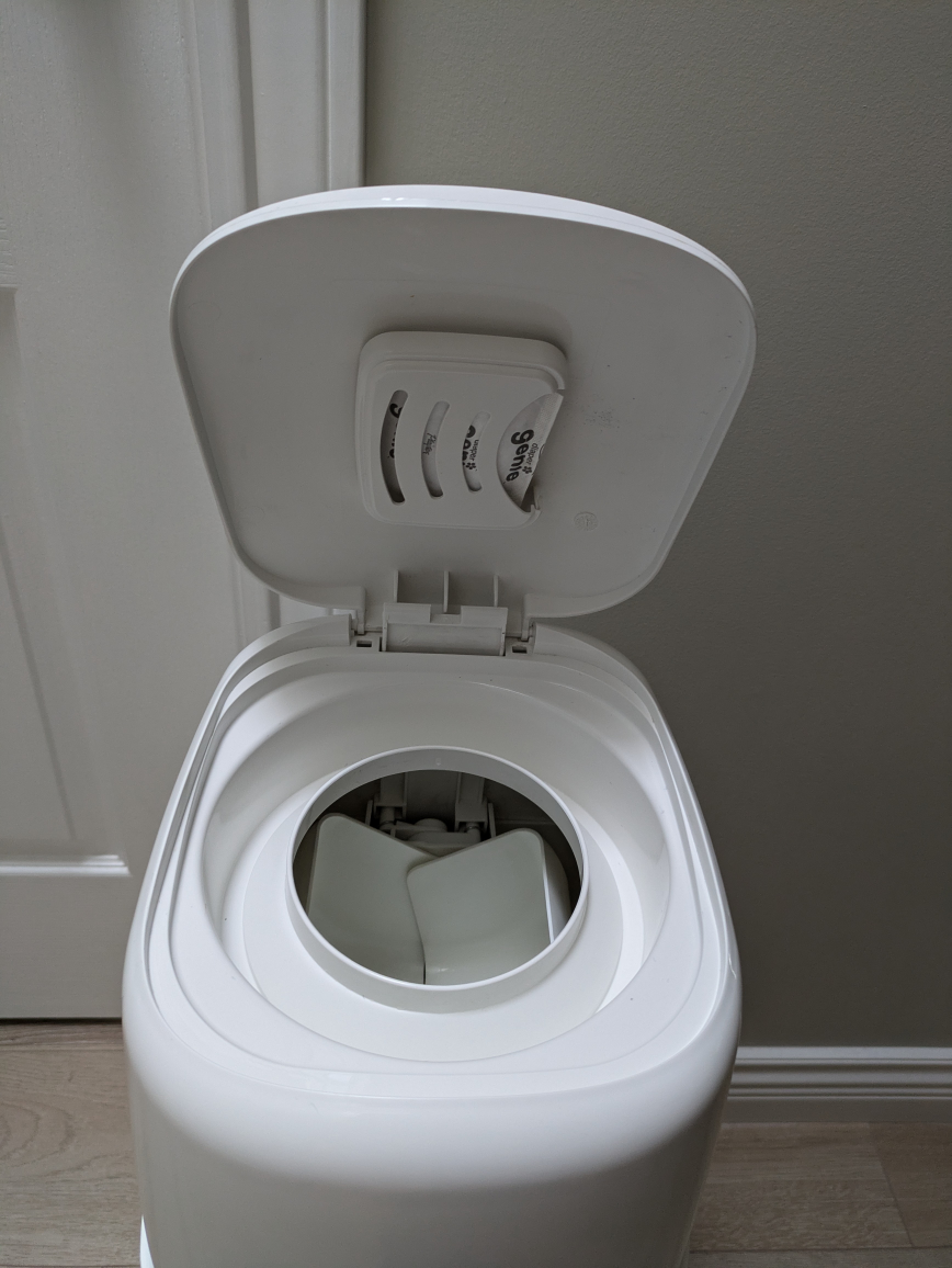 Diaper Genie Elite Diaper Pail + refills - photo 2