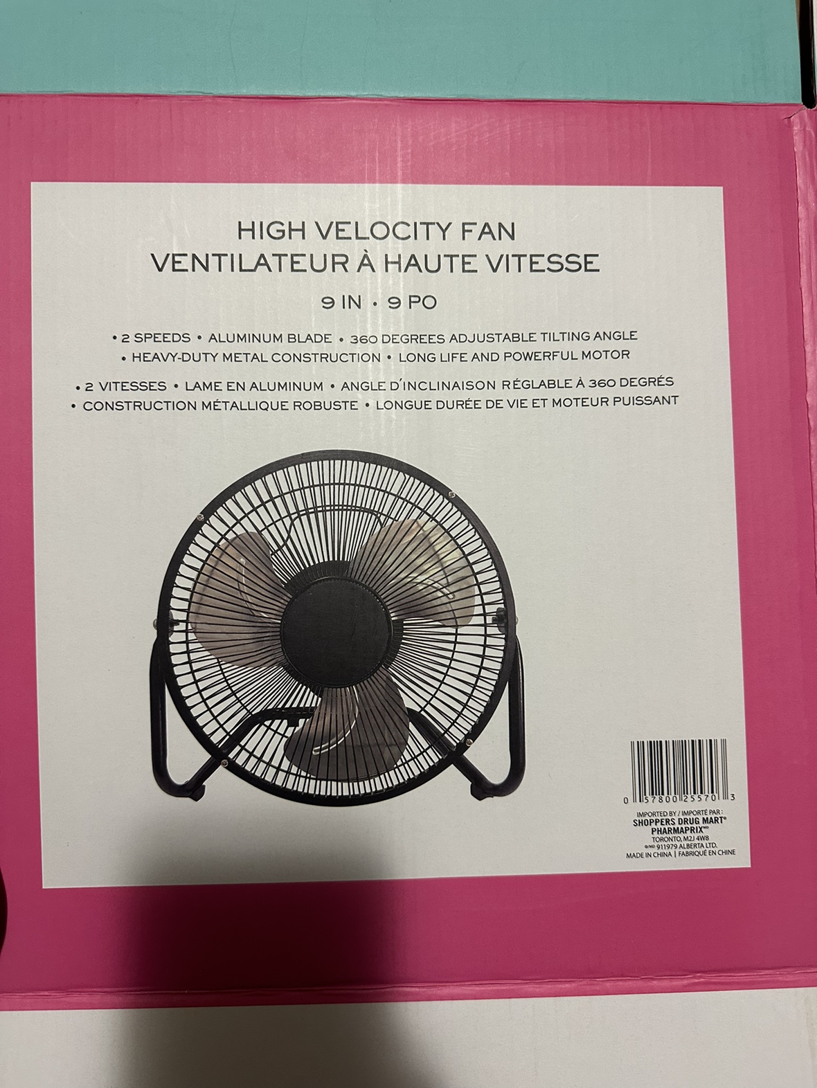 High Velocity Fan/ Table Fan - photo 2