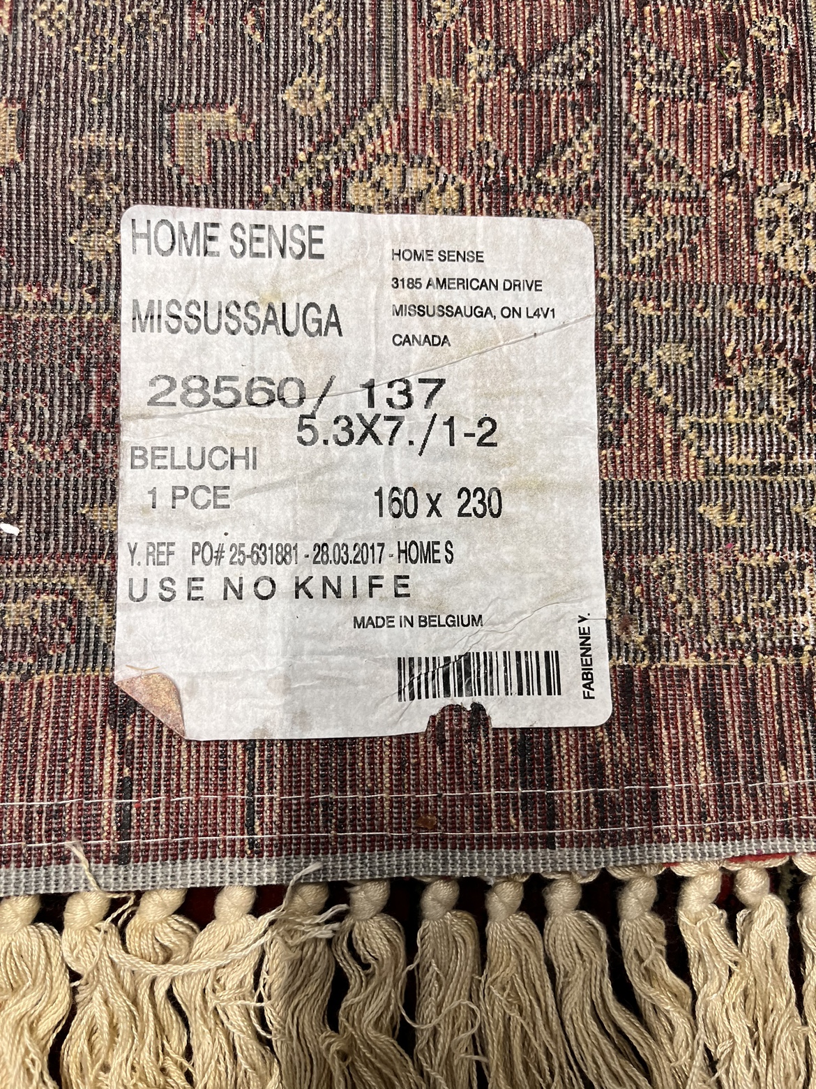 Beluchi Rug, 5'3 x 7'7 - photo 3