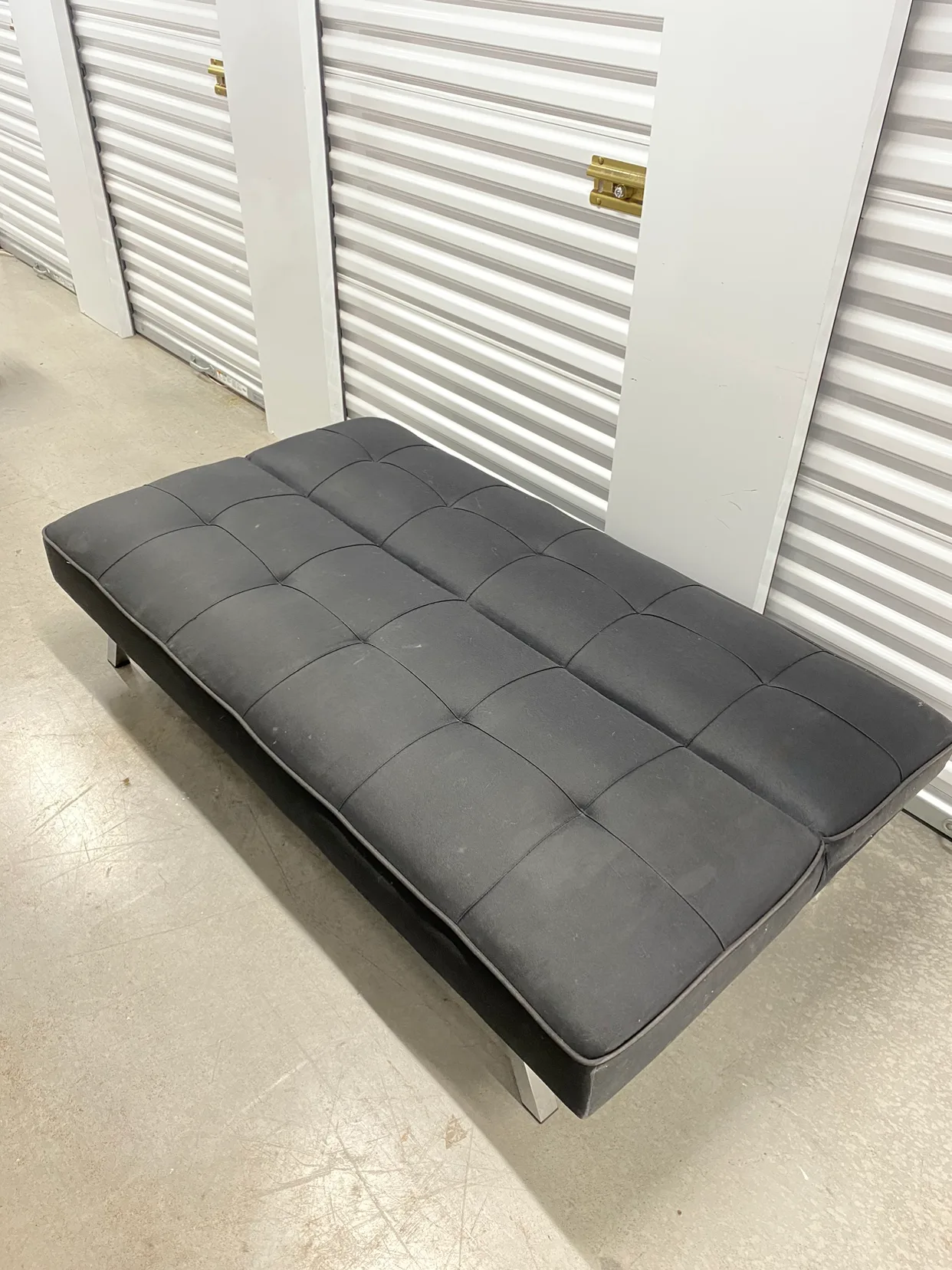 Black Futon Sofa Bed couch (delivery available) image indicator(6)