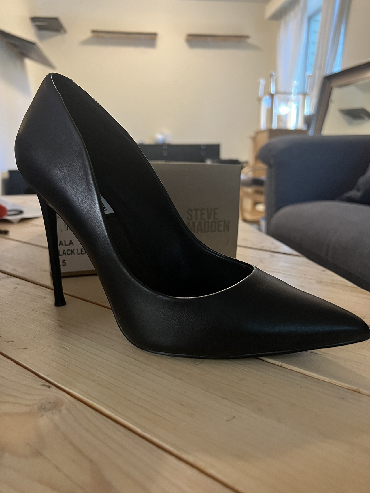 Steve Madden Black Heels