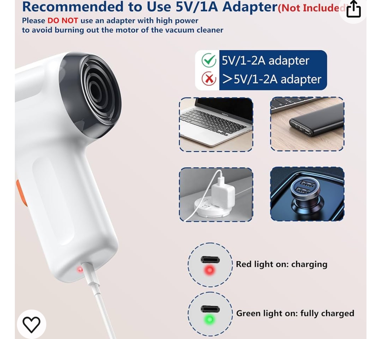 Mini vacuum cleaner - photo 5