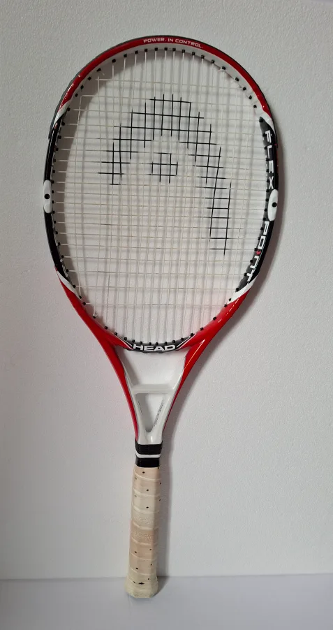 FLEXPOINT HEAD TENNIS RACKET (fire pro) and Cover image indicator(5)