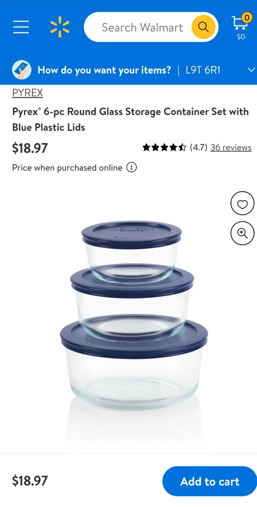 Pyrex storage glass bowls (2) image indicator(2)