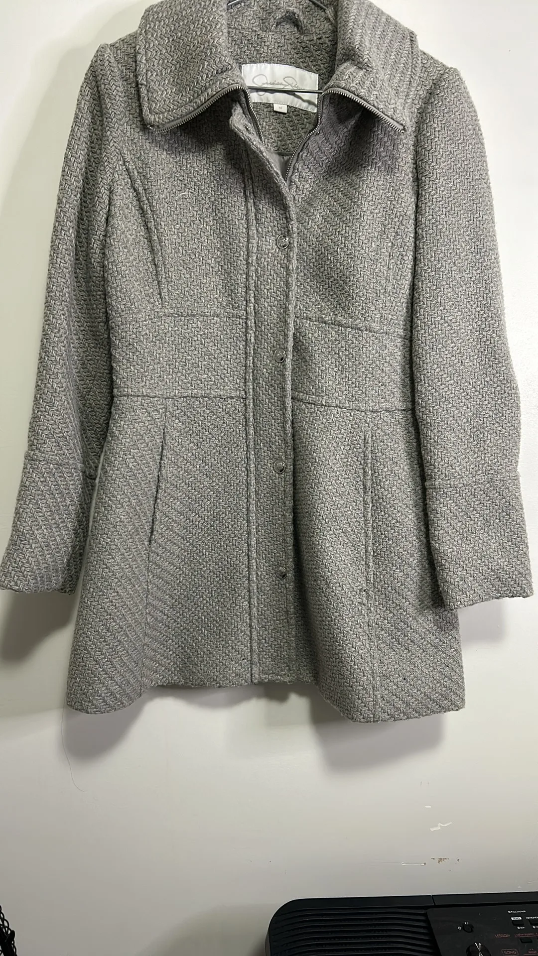 Jessica Simpson Grey wool Coat image indicator(4)
