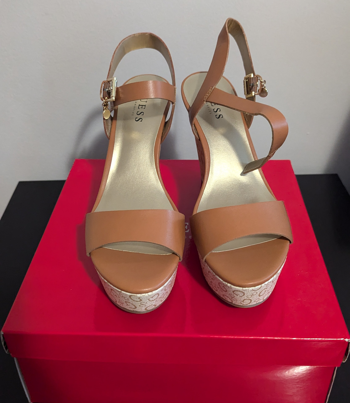 GUESS New Wedged Sandals - Size 9 - photo 2