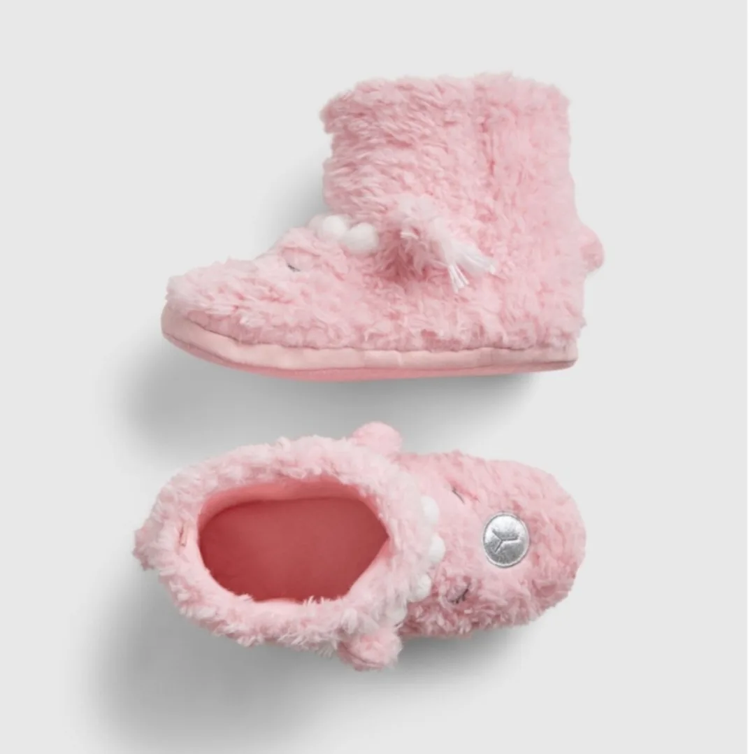 Kids Llama Slippers Size:12/13 image indicator(2)