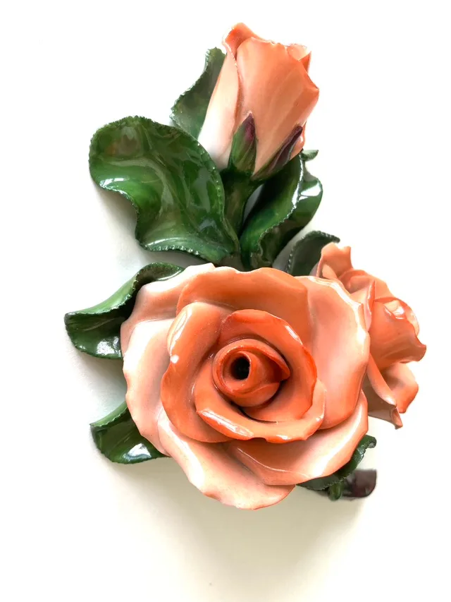 ✨Herend porcelain Rose Bouquet image indicator(2)