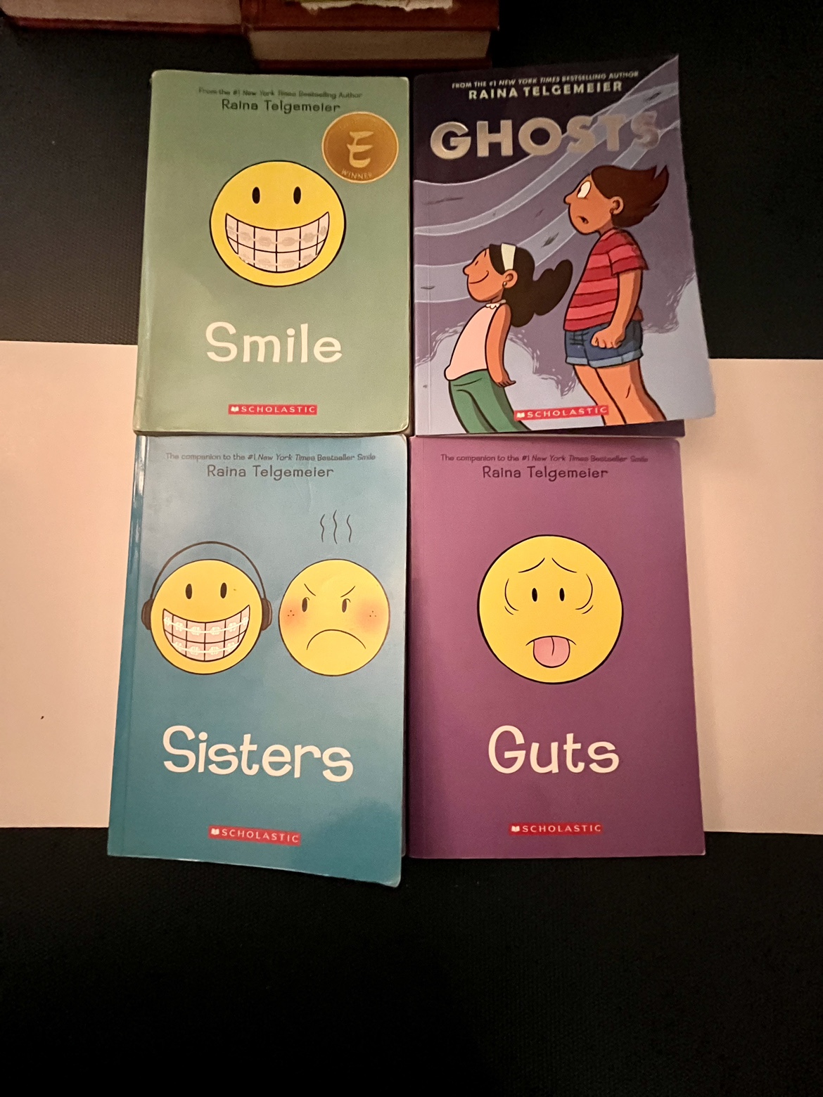 Raina Telgemeier Graphic Novels (4 Books)