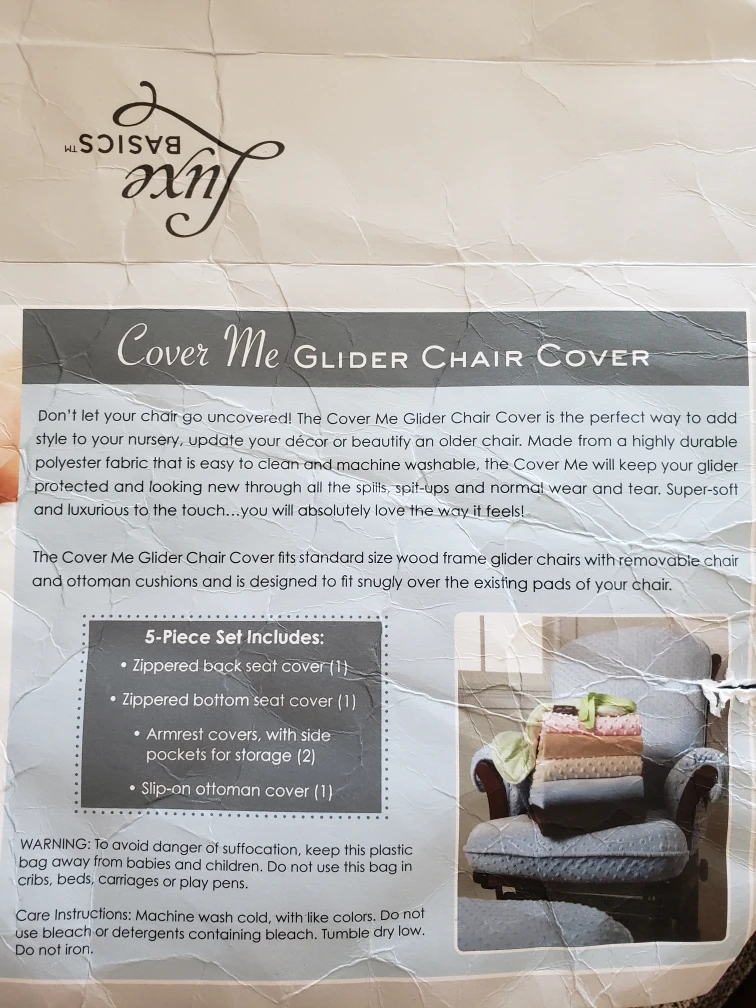 Glider Chair Cover #Freecycle - photo 3