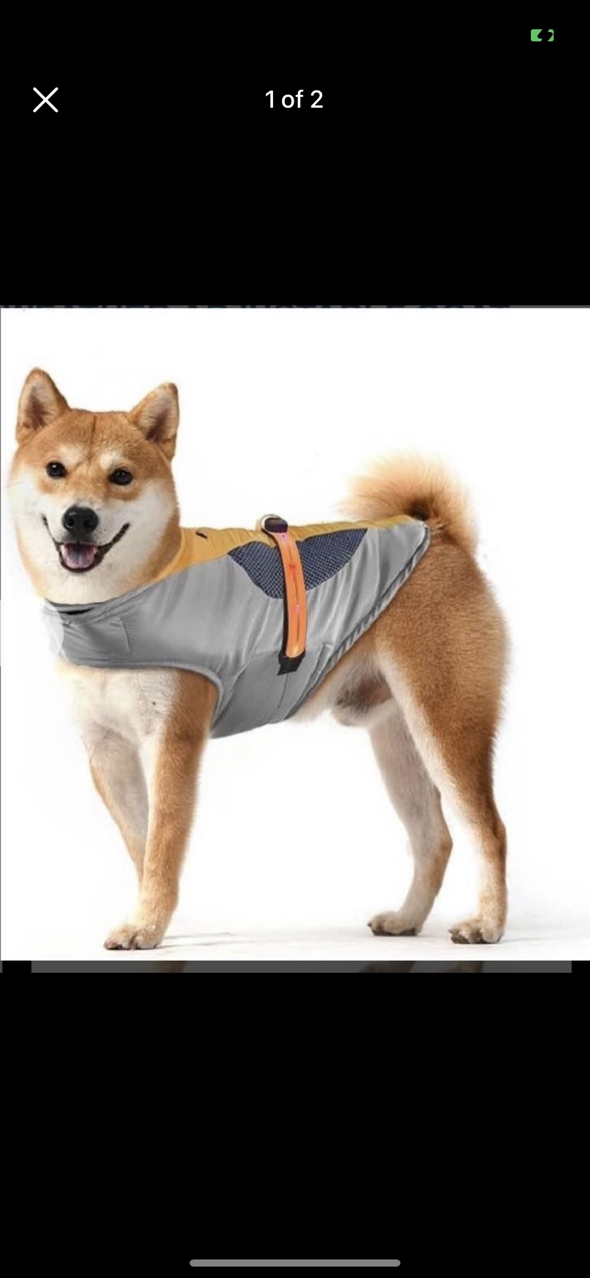Dog weather adjustable Jacket ( New