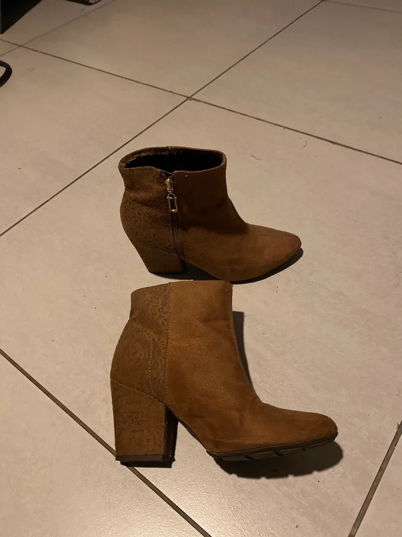 Brown Suede Ankle Boots image indicator(2)
