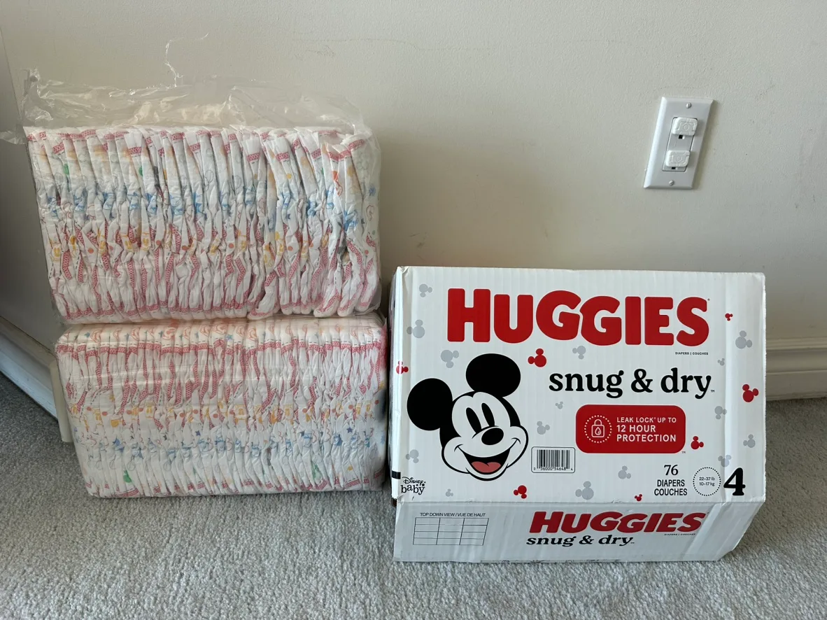 Huggies diapers size 4 thumbnail