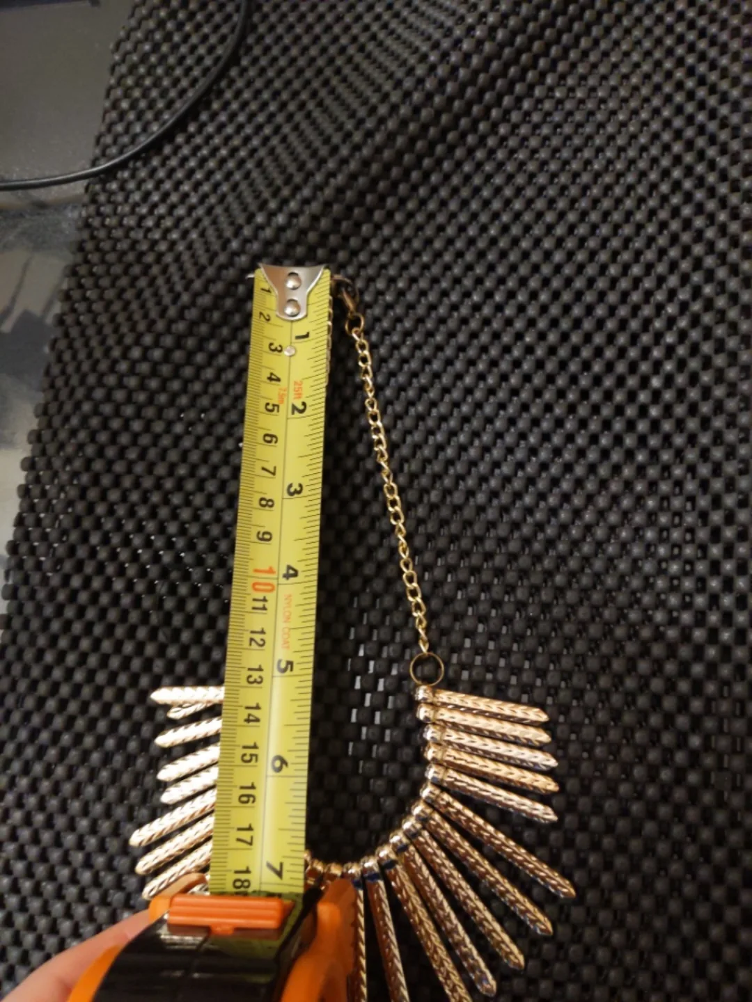 Gold Tone Statement Necklace image indicator(5)