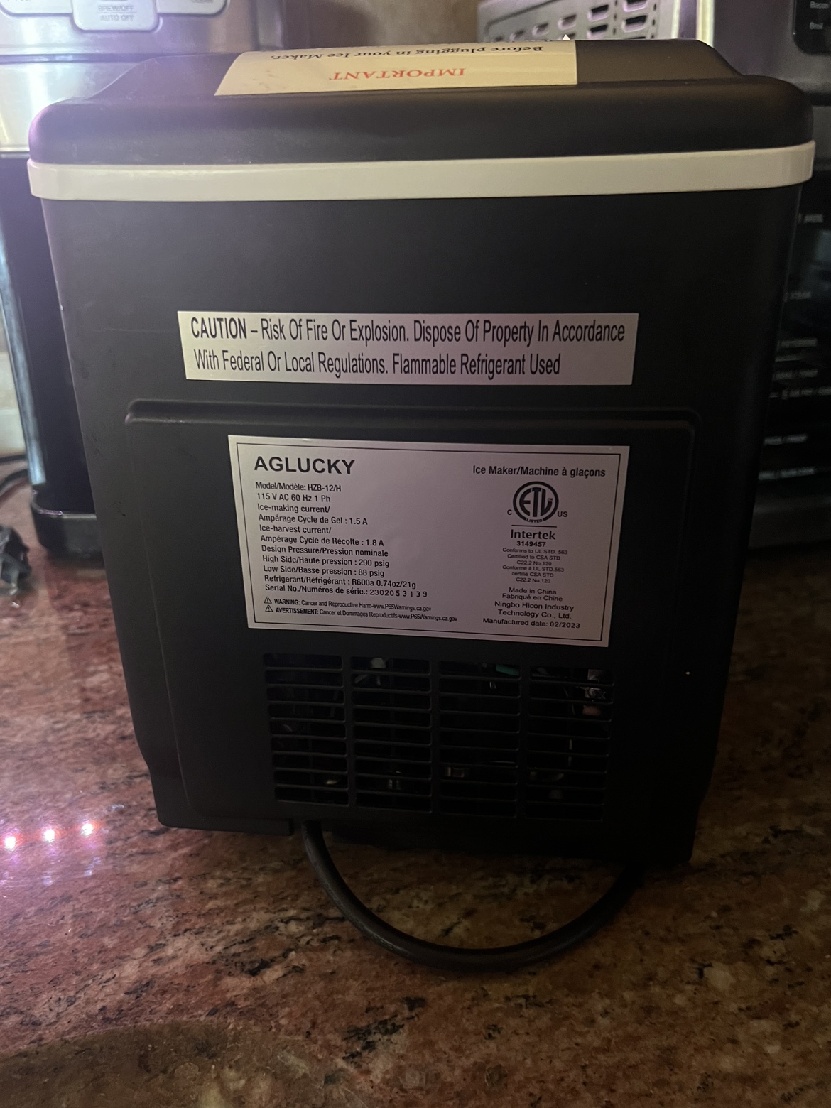 Ice machine