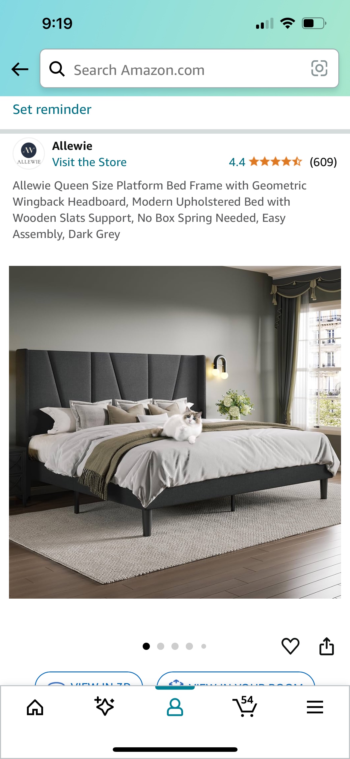 Brand New Queen Size Bed Frame (Still in box)