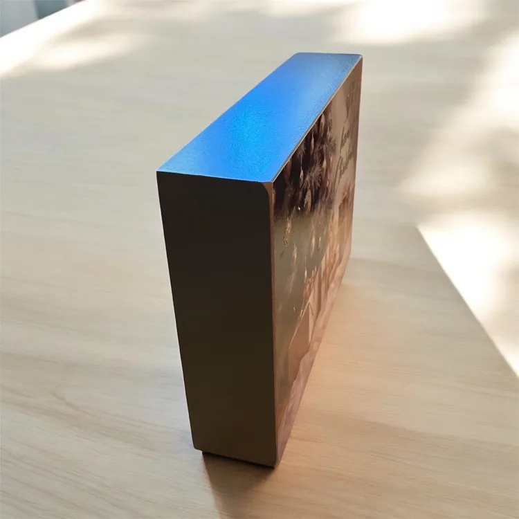 NEW Wooden Box Sign Distressed "I'll Be Home For Christmas" image indicator(2)