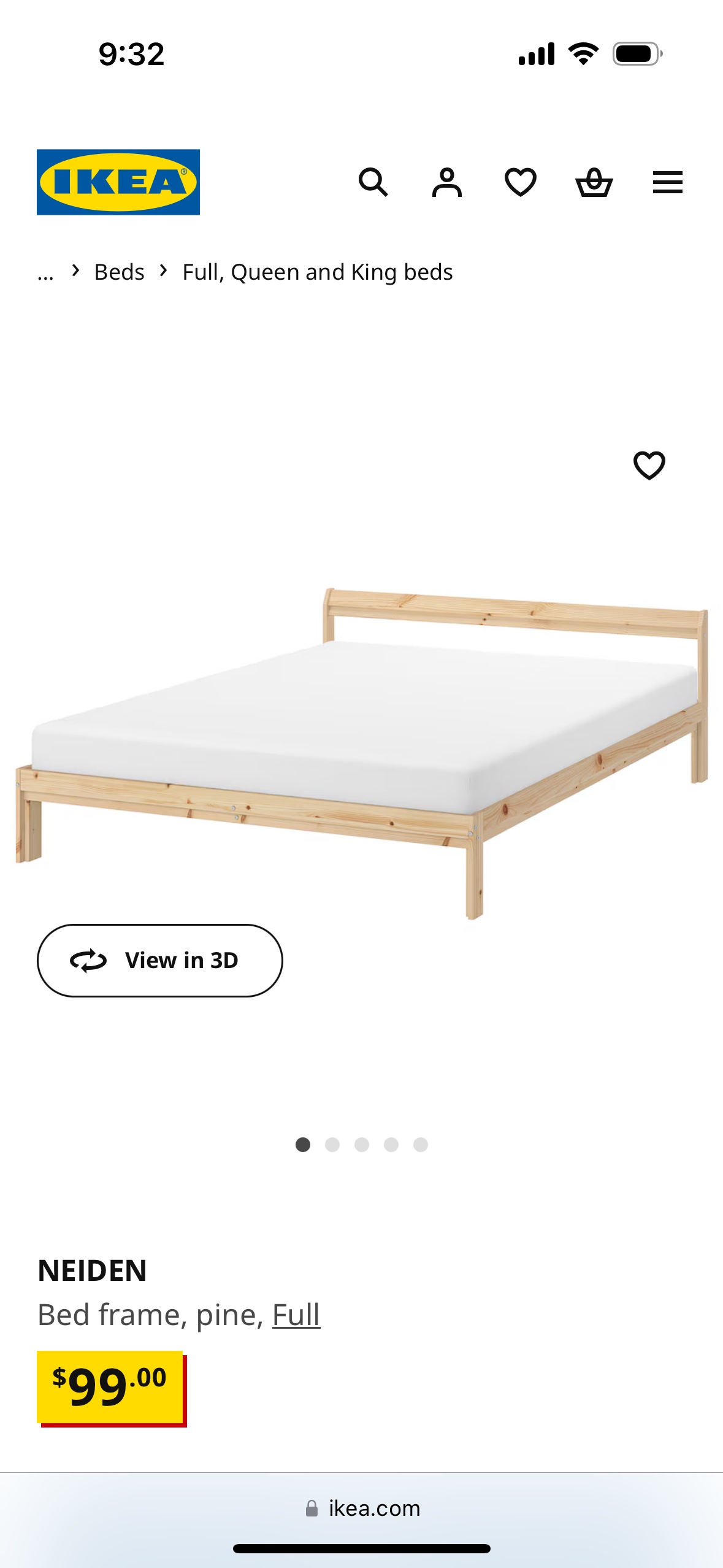 NEIDEN Bed Frame