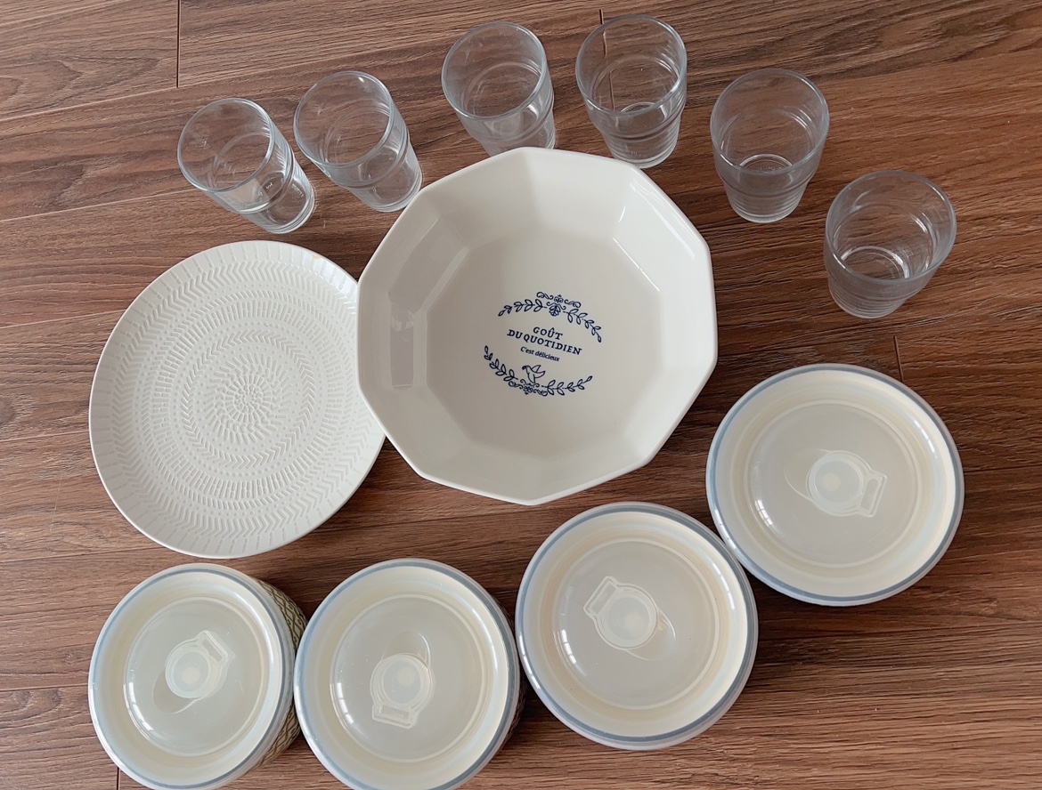 🍽️ Dishware Bundle – Perfect for Casual Use!