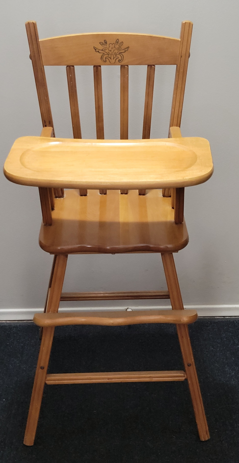 Wooden High Chair