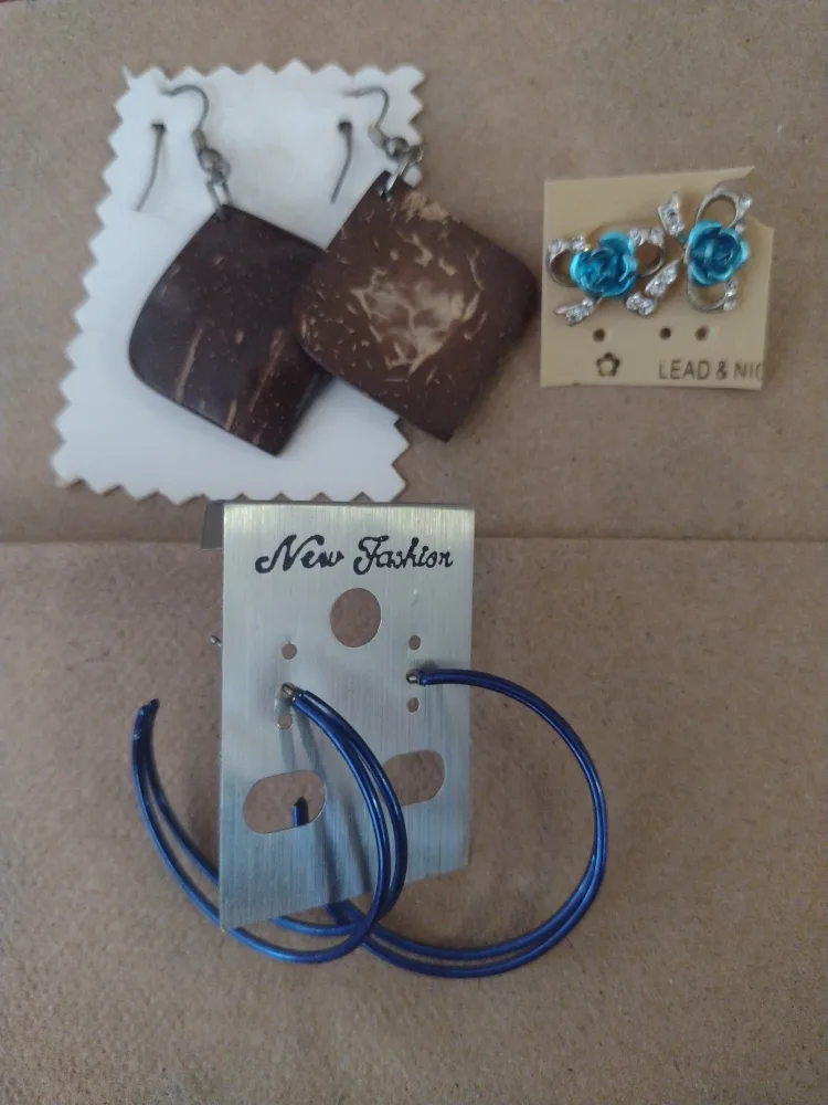 Three Pairs of Earrings thumbnail