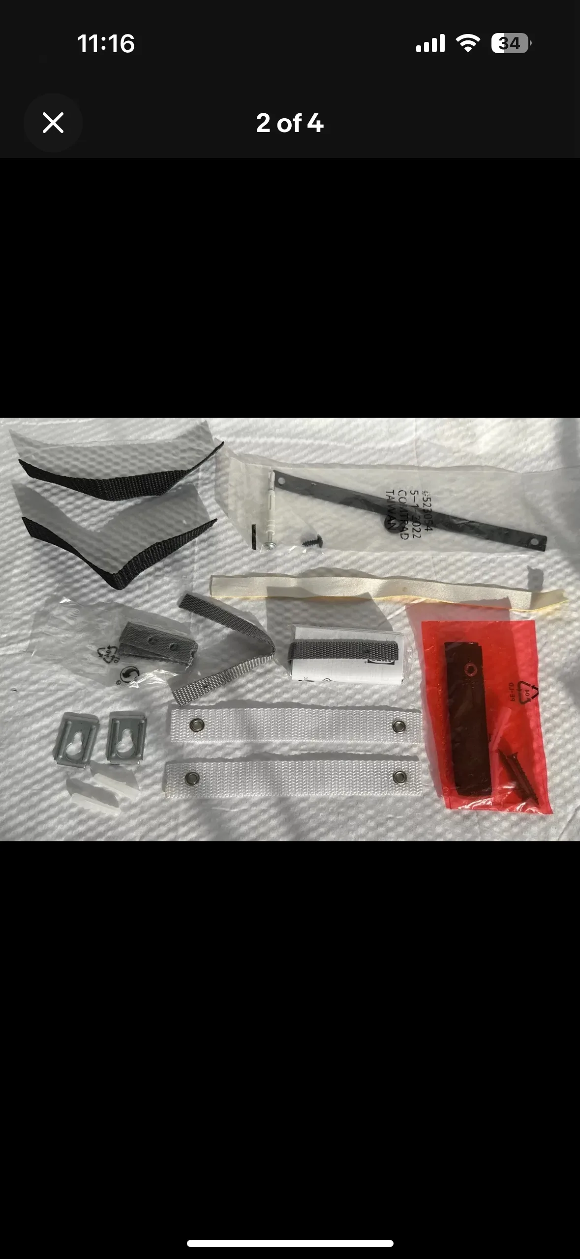 Furniture Anti-Tip Straps Restraints Child Proof Wall Anchors 🧡 image indicator(2)